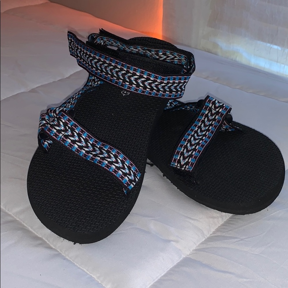 Sole Mates Strappy Velcro Sandals